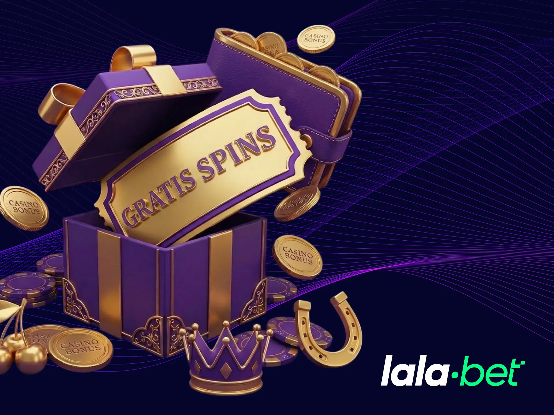 Activeer de bonus voor je eerste storting op de LalaBet-website.