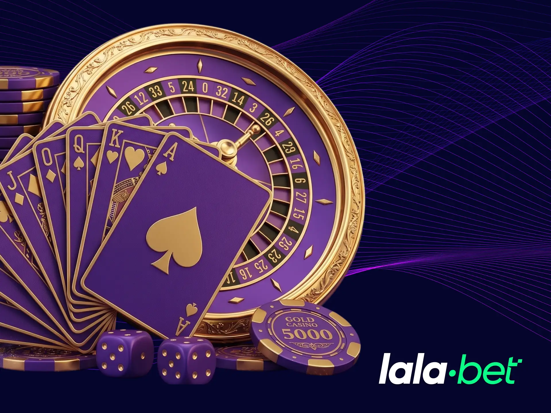 Geniet van live casinospellen op het LalaBet-platform.